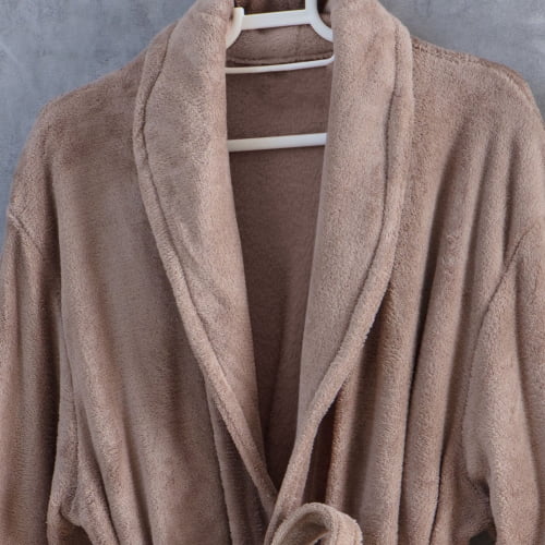 Roupão De Plush Inverno Frio Adulto Unissex Pós Banho G