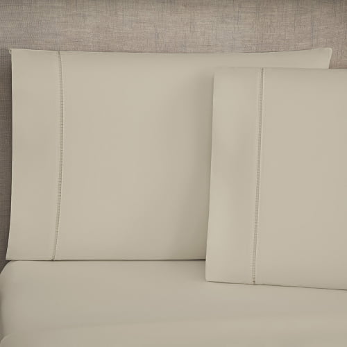 Jogo De Lençol Cama Casal Padrão 4 Peças Elegance Percale 200 Fios Toque Macio Detalhes Ponto Palito