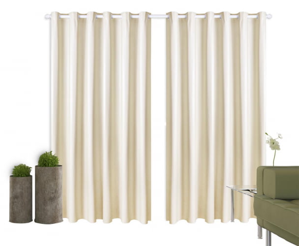Cortina Corta Luz 2,80M x 2,50M Blackout 100% PVC Para Varão
