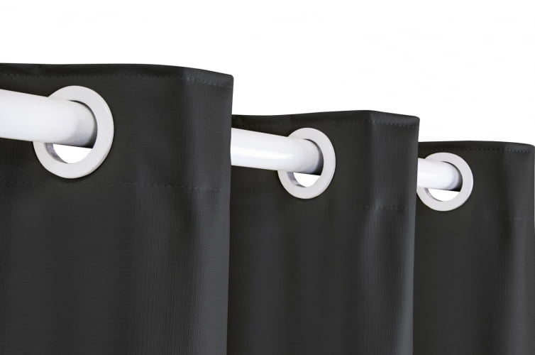Cortina Corta Luz 2,80M x 2,50M Blackout 100% PVC Para Varão