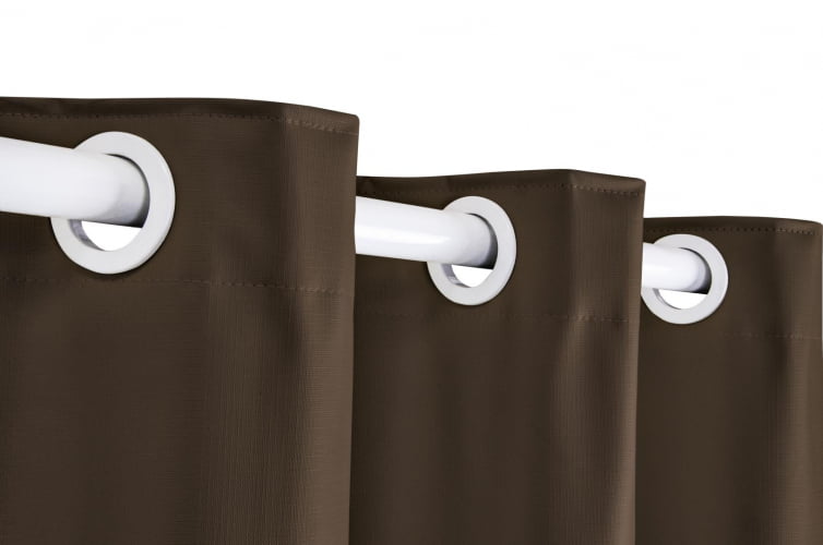 Cortina Corta Luz 2,80M x 2,50M Blackout 100% PVC Para Varão