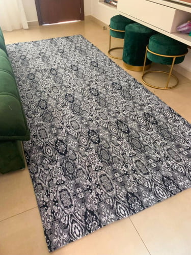 Tapete Antiderrapante Sala ou Quarto Vintage 1,32m x 1,50m