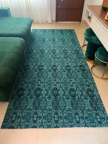 Tapete Antiderrapante Sala ou Quarto Vintage 1,32m x 1,50m